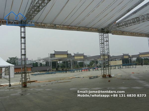Aluminium kraan Truss Tent met verlichting Speaker voor buiten prestaties gebeurtenis Show